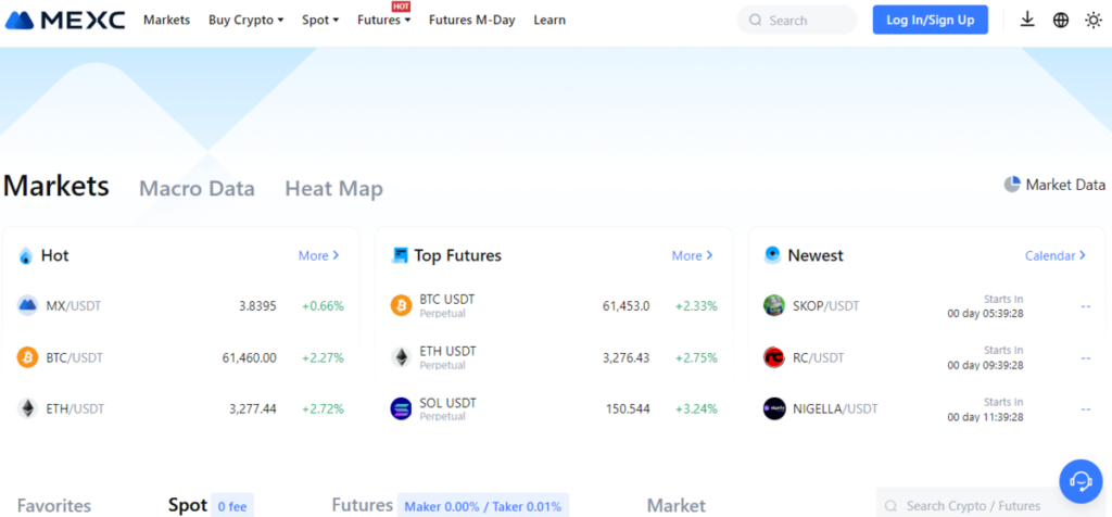 MEXC Markets